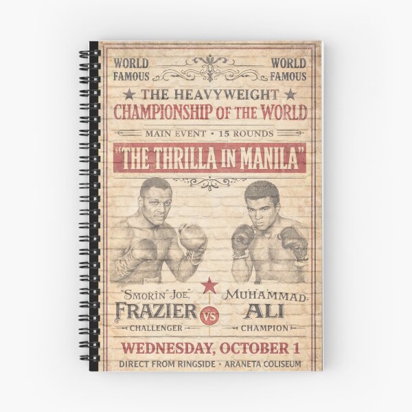 Item preview, Reimagined Thrilla in Manila Poster designed and sold by halibutgoatramb.