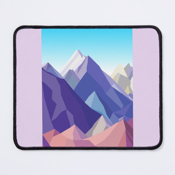 Item preview, Colorful mountain landscape graphic design designed and sold by andbeldesign.