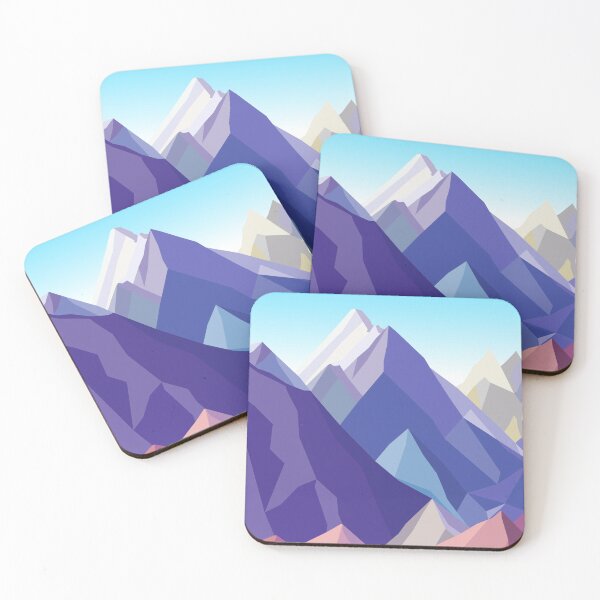 Item preview, Colorful mountain landscape graphic design designed and sold by andbeldesign.