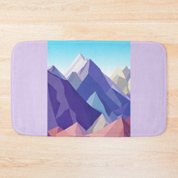 Item preview, Colorful mountain landscape graphic design designed and sold by andbeldesign.