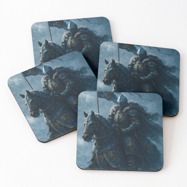 Item preview, Knight in the Snow Storm designed and sold by Marcicev-Bojan.