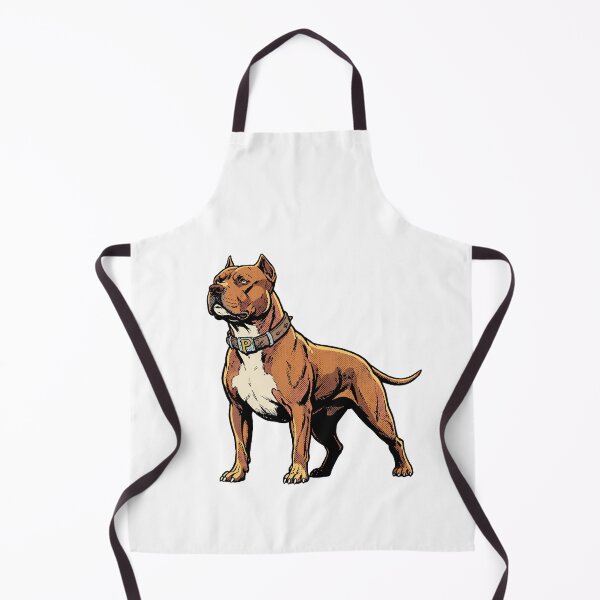 Item preview, Red Nose Black Pitbull Comic Style designed and sold by Luan Huynh.