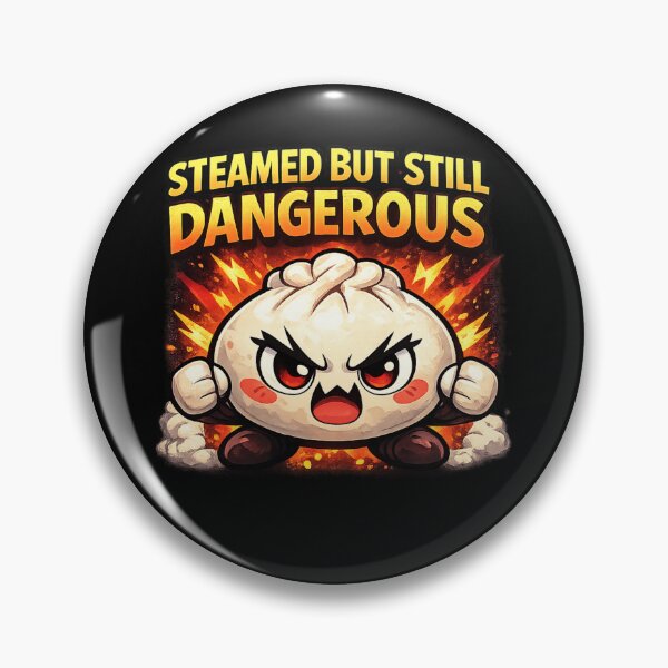Item preview, Steamed But Still Dangerous – Power Puff Bao Bun Anime Shirt designed and sold by Kevin Shearer.