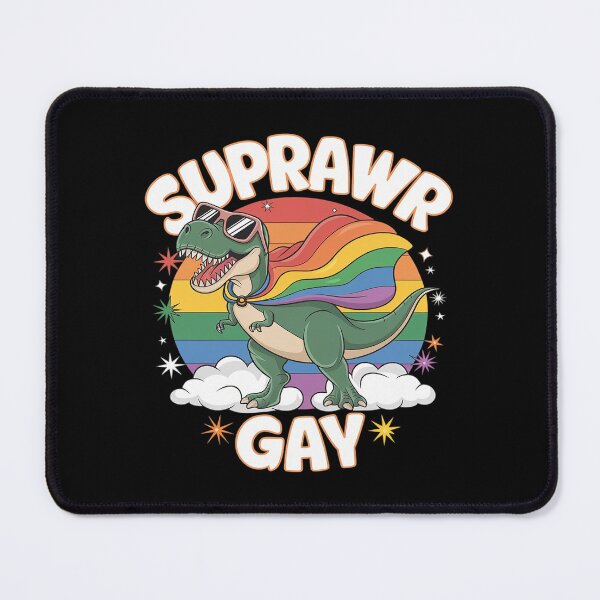 Item preview, Super Gay Dinosaur LGBT Flag Gay Pride Party Parade Men 1 designed and sold by joyouartArt.