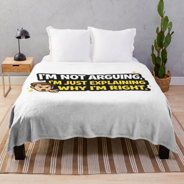 Item preview, I’m Not Arguing I’m Just Explaining Why I’m Right Funny Savage Sticker designed and sold by RelateAndTee.