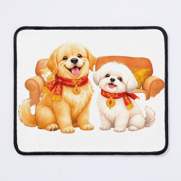Item preview, Lunar New Year Dogs designed and sold by Kedspicedesign.