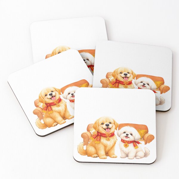 Item preview, Lunar New Year Dogs designed and sold by Kedspicedesign.