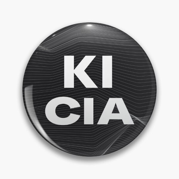 Item preview, KI CIA - Artificial Intelligence Agency | AI Tech Humor Badge designed and sold by eurodanceshop.