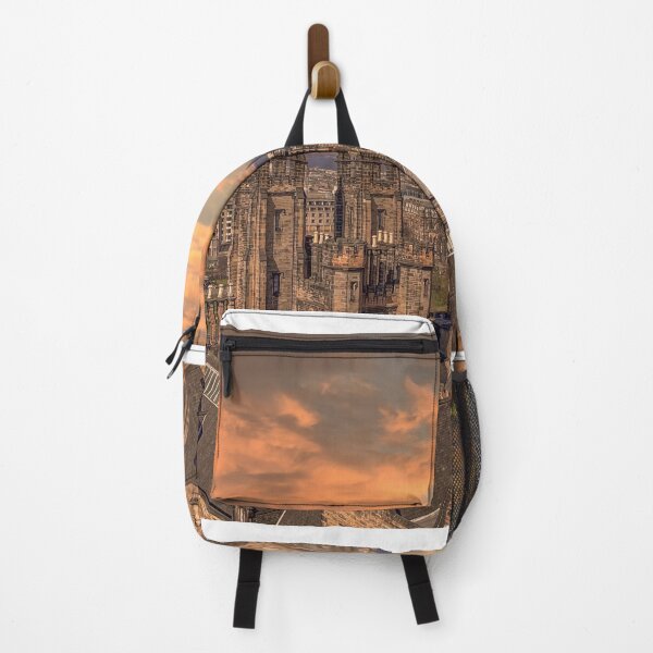 Item preview, Colourful Edinburgh Skyline at Sunset designed and sold by RJW Images.