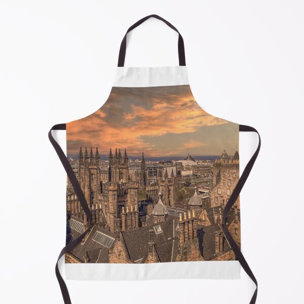 Item preview, Colourful Edinburgh Skyline at Sunset designed and sold by RJW Images.