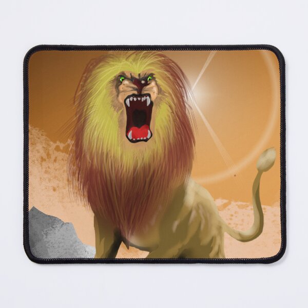 Item preview, Nemean Lion on Orange designed and sold by Digital Attic 95.