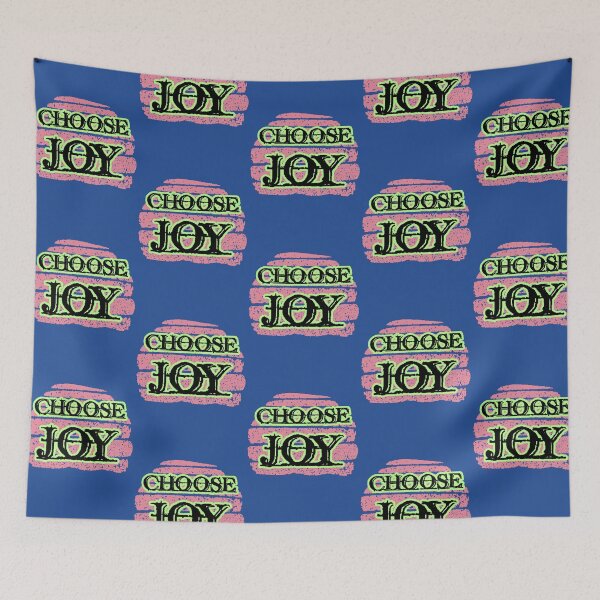 Item preview, Choose Joy – Motivational Phrase Aesthetic Typographic Design designed and sold by AstronautMerch.