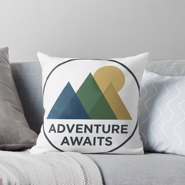 Item preview, Adventure Awaits Minimalist Mountain Nature designed and sold by Bambear.