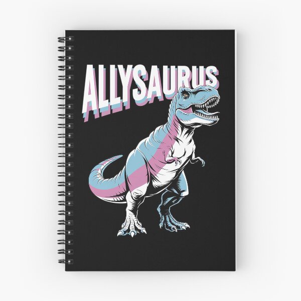Item preview, Trans Ally Dinosaurs Allysaurus T Rex LGBTQIA+ Trans T-Rex  designed and sold by joyouartArt.