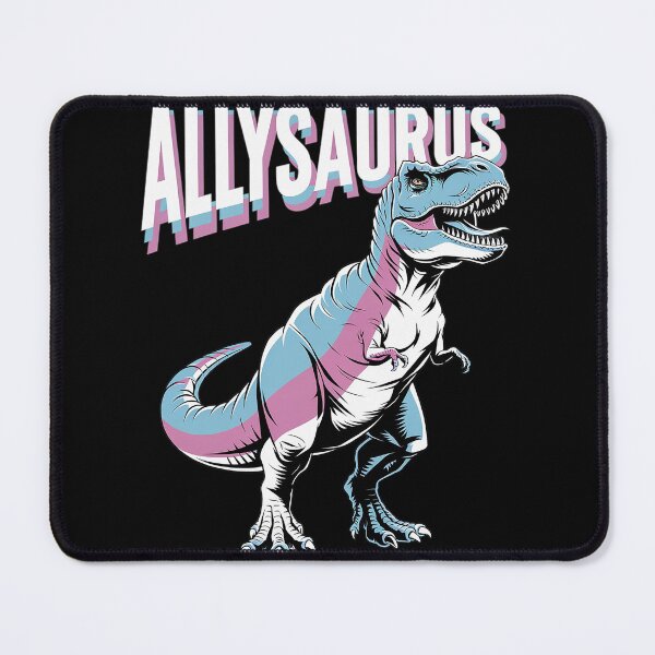 Item preview, Trans Ally Dinosaurs Allysaurus T Rex LGBTQIA+ Trans T-Rex  designed and sold by joyouartArt.