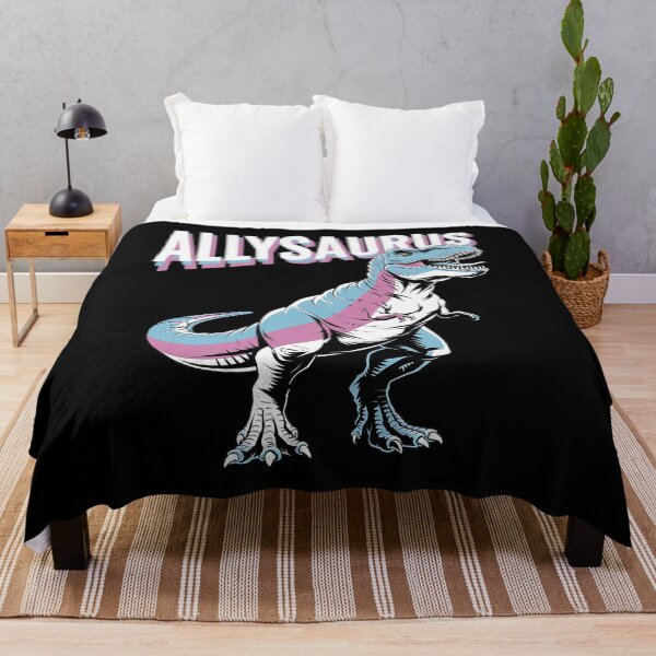 Item preview, Trans Ally Dinosaurs Allysaurus T Rex LGBTQIA+ Trans T-Rex  designed and sold by joyouartArt.