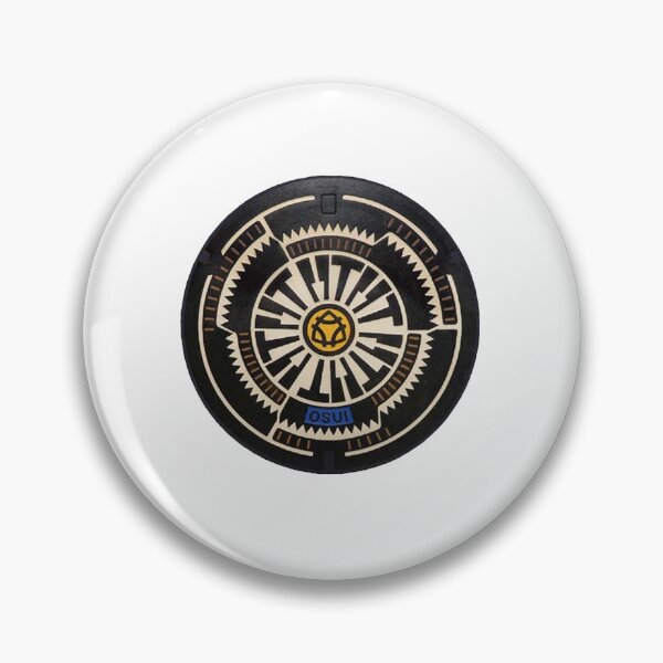 Item preview, Miki City, Hyogo Manhole Cover designed and sold by blahdeedah.