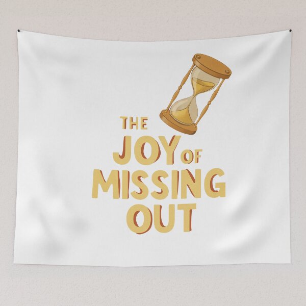 Item preview, THE JOY OF MISSING OUT-T-shirt design for valentines, simple, unique and customized Unisex   designed and sold by RJRDesignStore1.