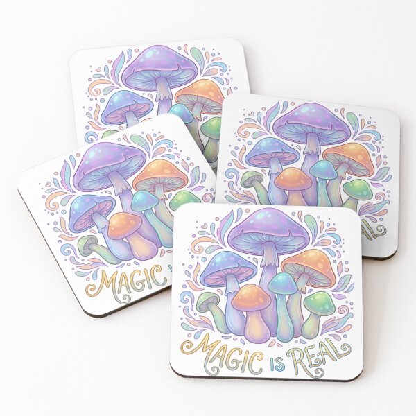 Item preview, Magic Is Real Fantasy Mushroom Cottagecore designed and sold by Bambear.