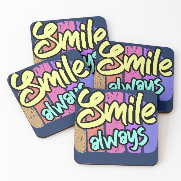 Item preview, Smile Always | Positive and motivating design with a message of joy and good energy designed and sold by AstronautMerch.
