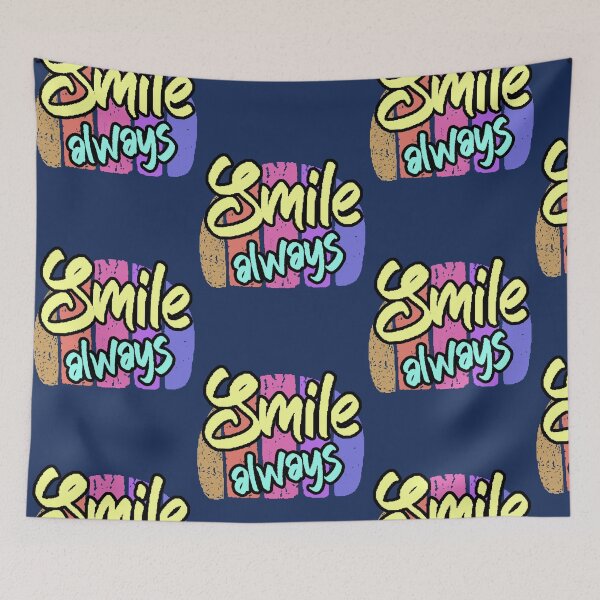 Item preview, Smile Always | Positive and motivating design with a message of joy and good energy designed and sold by AstronautMerch.