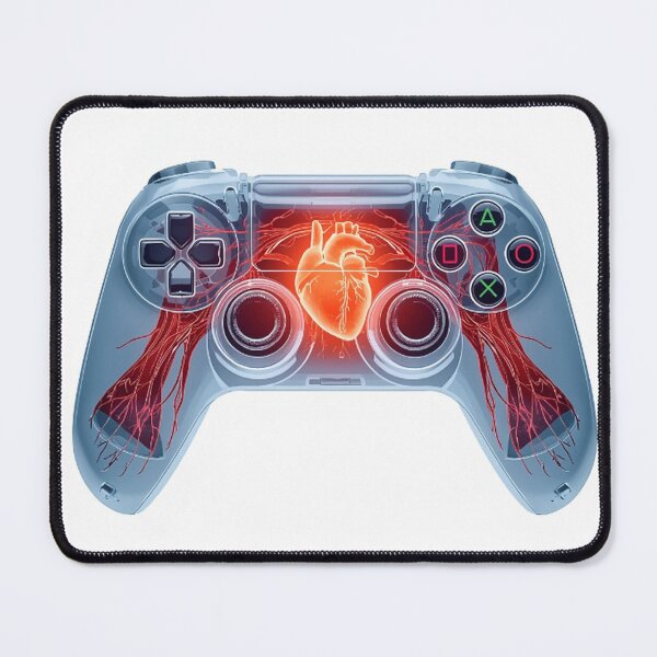 Item preview, X-Ray Game Controller with Heart Design designed and sold by Wonderful Designs.