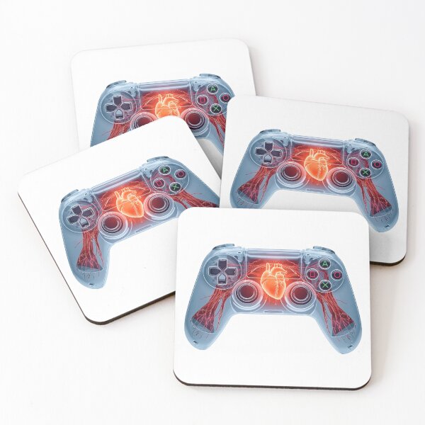 Item preview, X-Ray Game Controller with Heart Design designed and sold by Wonderful Designs.