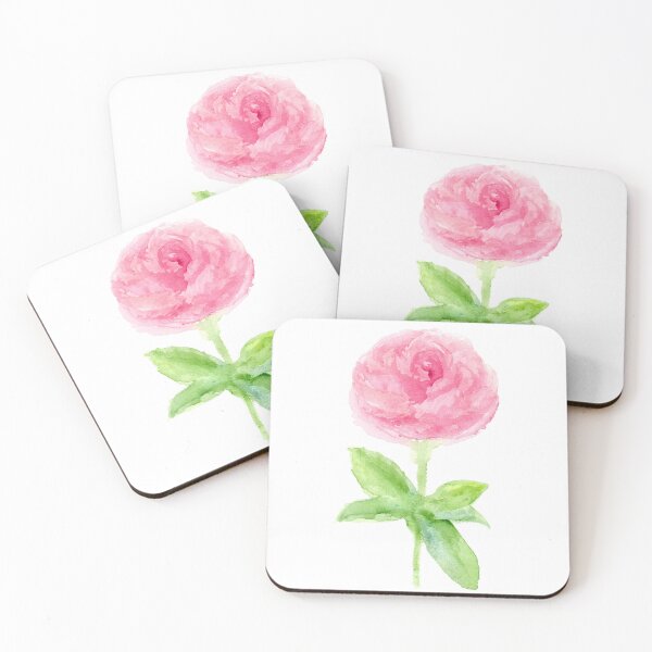 Item preview, Pink Rose in Watercolor designed and sold by Chollatis.