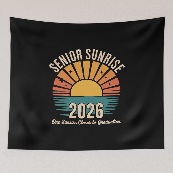 Item preview, Senior Sunrise 2026 One Sunrise Closer to Graduation 34 designed and sold by angolinnArt.