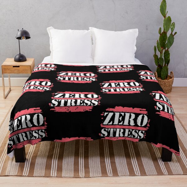 Item preview, Zero Stress | Relaxing minimalist design with a positive and motivating message designed and sold by AstronautMerch.