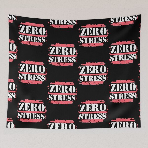 Item preview, Zero Stress | Relaxing minimalist design with a positive and motivating message designed and sold by AstronautMerch.