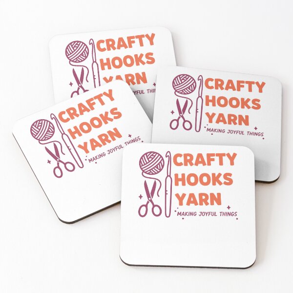Item preview, Crocheting Crafty Hooks Yarn Making Joyful Things designed and sold by LuminOrb.