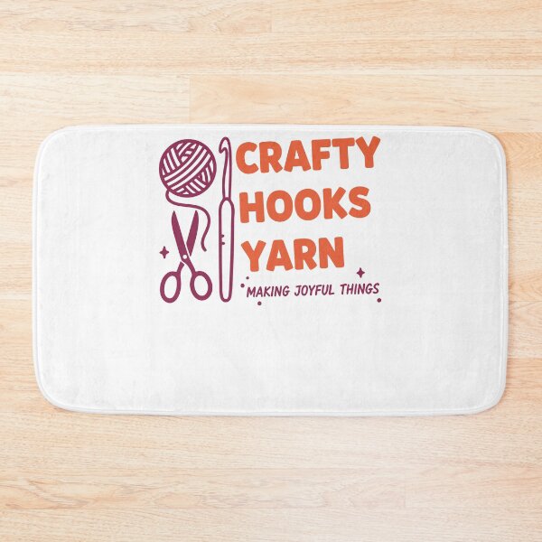 Item preview, Crocheting Crafty Hooks Yarn Making Joyful Things designed and sold by LuminOrb.