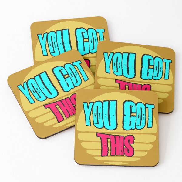 Item preview, You Got This | A motivating and positive phrase to inspire confidence and energy designed and sold by AstronautMerch.