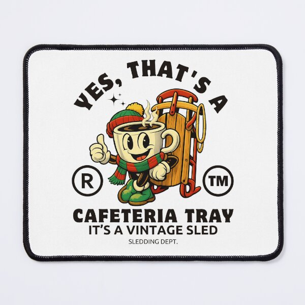 Item preview, Sledding : yes, that's a cafeteria tray, it's a vintage sled designed and sold by Peerless-Prime.