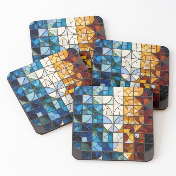 Item preview, Squares Graphic Mosaic Pattern (image size 7840x11680) designed and sold by Digital-Davinci.