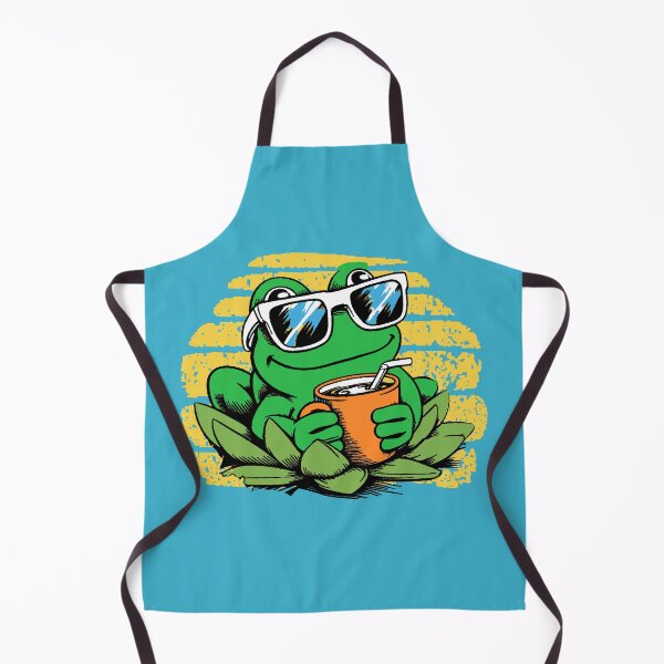 Item preview, Funny frog with sunglasses | Funny cartoon-style illustration for animal and humor lovers designed and sold by AstronautMerch.