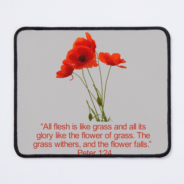 Item preview, For All Flesh Is As Grass Peter 1:24-25 designed and sold by taiche.