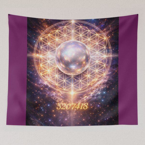 Item preview, Cosmic Shield of Wonders – Sacred Geometry & Grabovoi 5207418 designed and sold by Anamcaradivine.