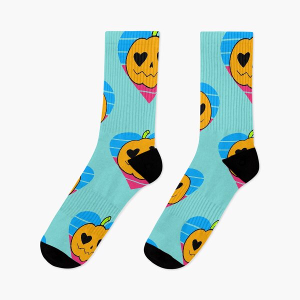 Item preview, Pumpkin with heart eyes and a heart background | Cute Halloween and love design designed and sold by AstronautMerch.