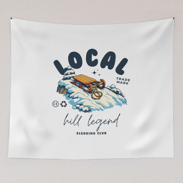 Item preview, Sledding : Local hill legend designed and sold by Peerless-Prime.