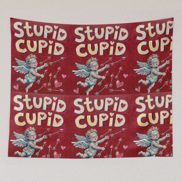 Item preview, "Stupid Cupid" Anti Valentines Day Gift designed and sold by Filologica.