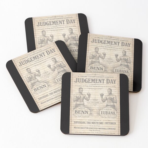 Item preview, Reimagined Judgement Day Boxing Poster designed and sold by halibutgoatramb.