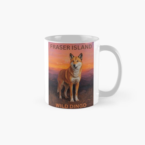 Item preview, Fraser Island, QLD, Wild Dingo designed and sold by PamLeeDesign.