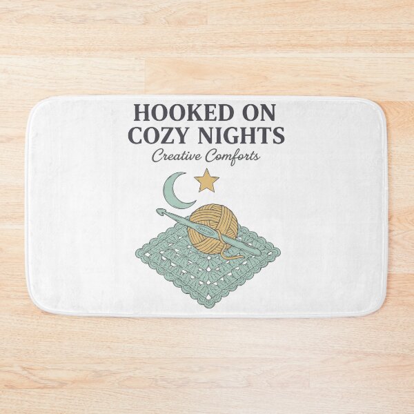 Item preview, Hooked On Cozy Nights Crochet Lover Creative designed and sold by LuminOrb.