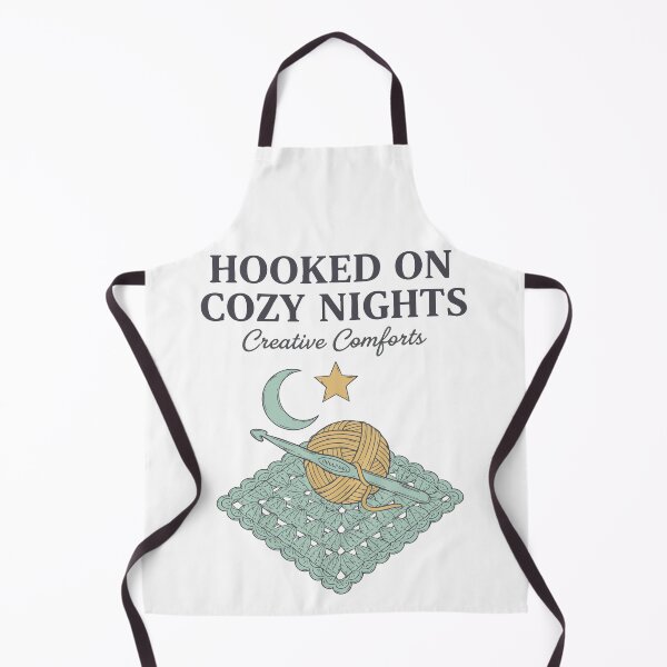 Item preview, Hooked On Cozy Nights Crochet Lover Creative designed and sold by LuminOrb.