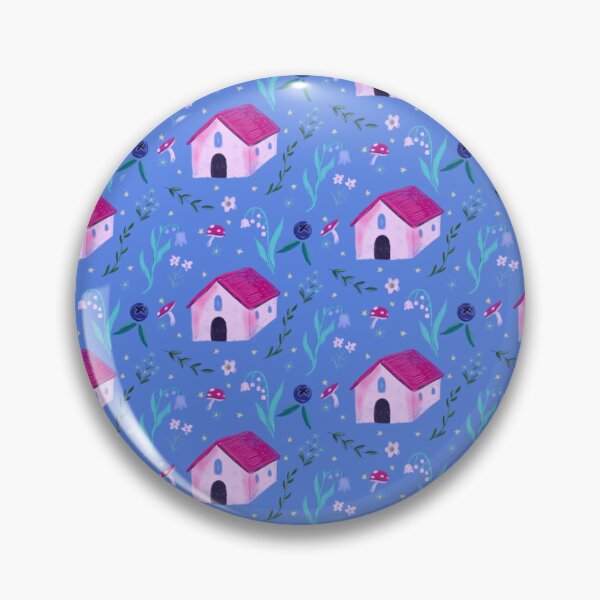 Item preview, Ditzy houses  purple designed and sold by SplodgeBlossom1.