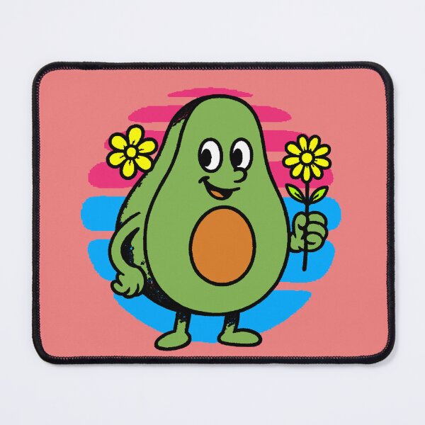 Item preview, Avocado with Sunflowers | A cute and colorful design with a natural and cheerful style designed and sold by AstronautMerch.