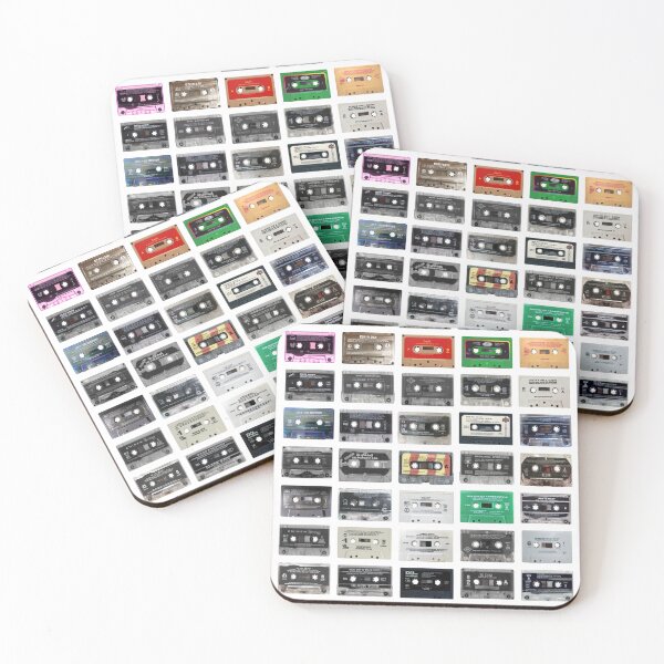 Item preview, Hip Hop Music - Original Cassette Print - Vintage Hip Hop - Rap Fan Gift designed and sold by Mr Mustard Prints.