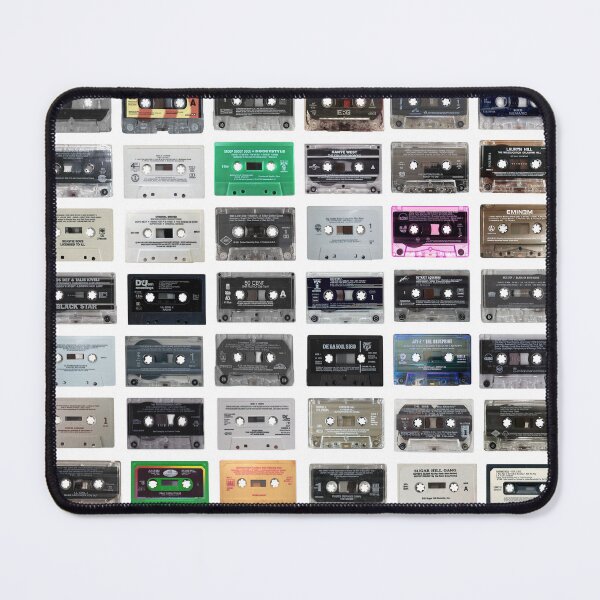 Item preview, Hip Hop Music - Original Cassette Print - Vintage Hip Hop - Rap Fan Gift designed and sold by Mr Mustard Prints.